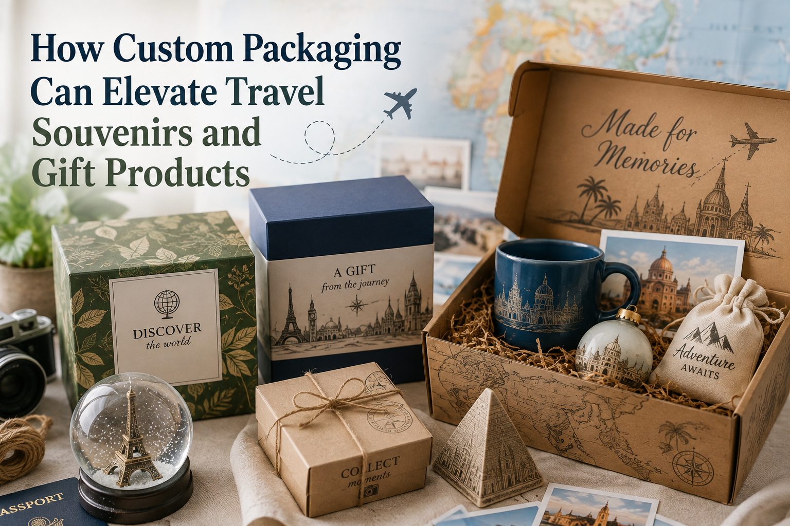 How Custom Packaging Can Elevate Travel Souvenirs and Gift Products
