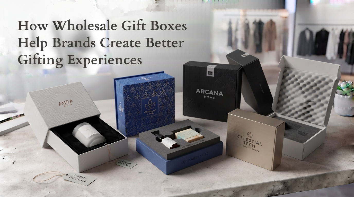 How Wholesale Gift Boxes Help Brands Create Better Gifting Experiences